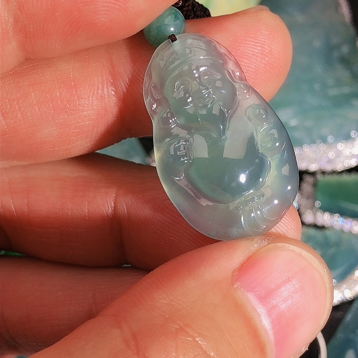 翡翠颈饰未镶嵌4，