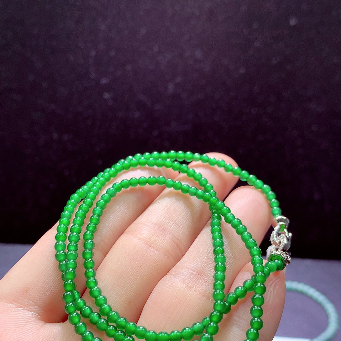翡翠手链未镶嵌项链