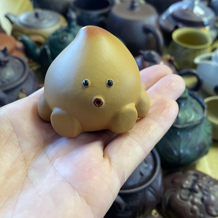 紫砂茶杯紫砂茶宠不退不换