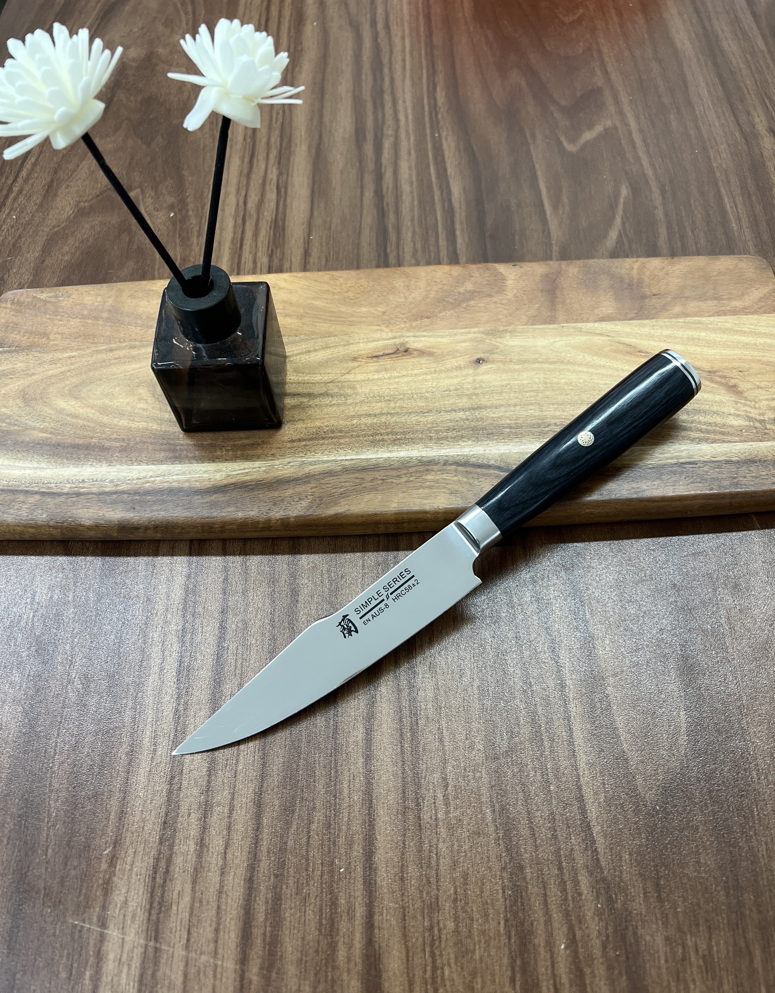 蘭系列新款黑極菜刀 厨房用小菜刀 水果刀 切肉削皮 切瓜果