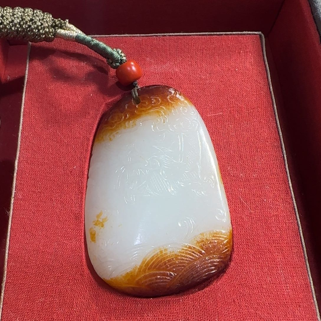 和田玉挂件未镶嵌