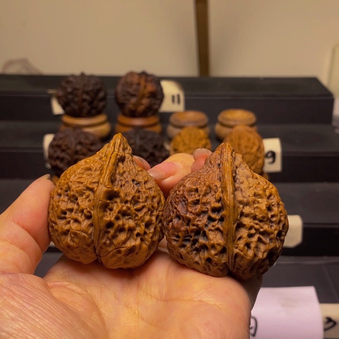 吊坠文玩核桃钱代子43