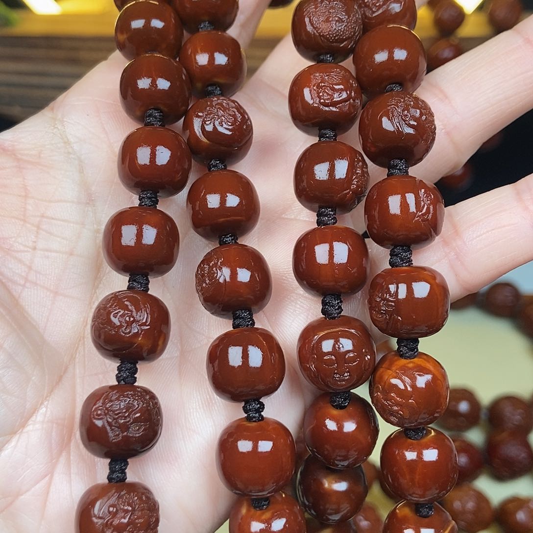 橄榄核吊坠?****佛老型脖挂