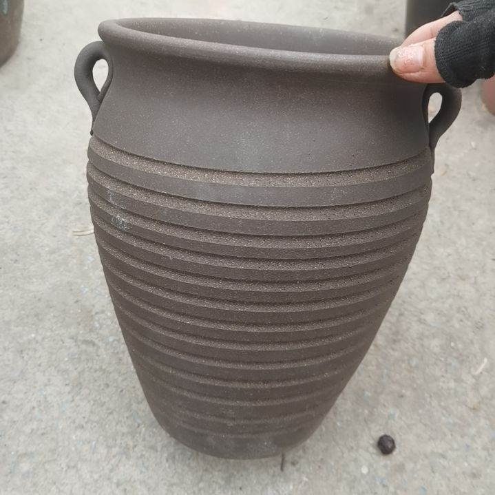 红陶20/27瑕疵底部烧裂