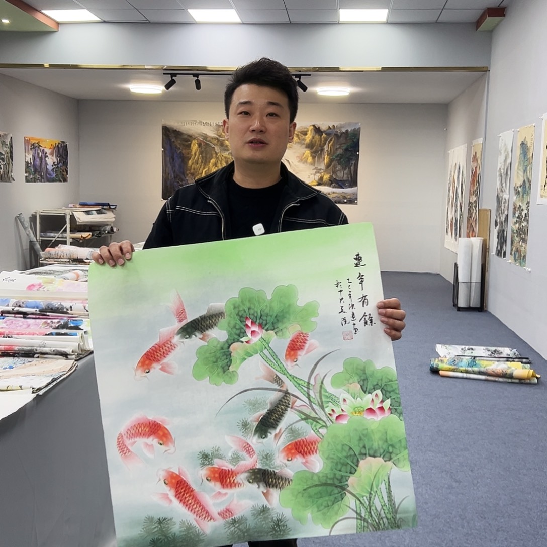 国画国画作品宣纸纯手绘
