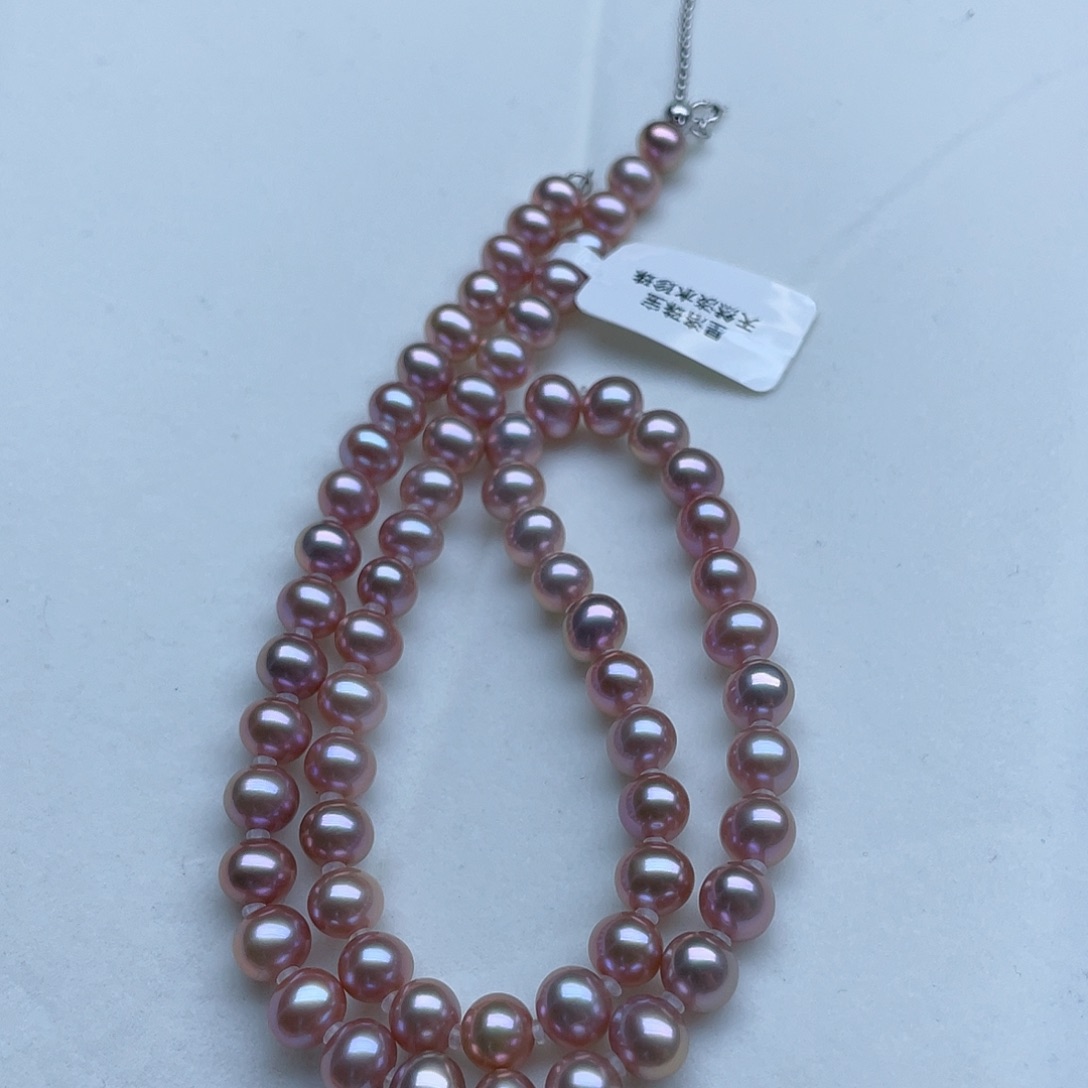 淡水珍珠颈饰银S925镶嵌菲*言