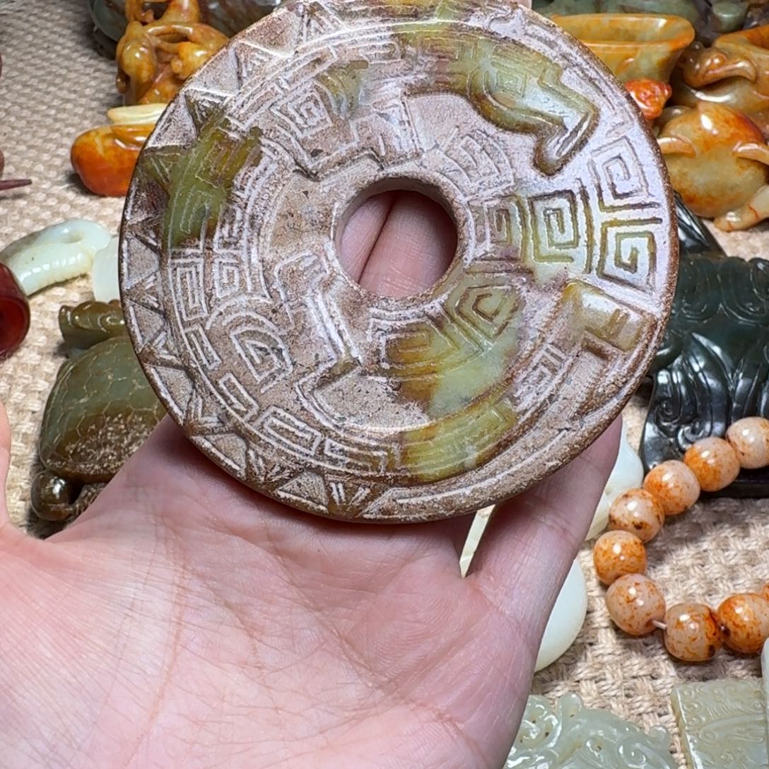 白玉菩提吊坠挂件