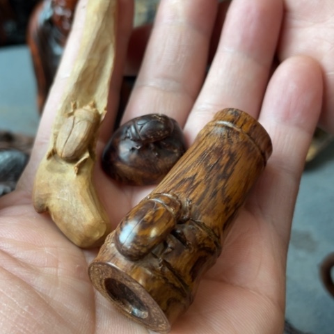 【闪购商品】把件黄花梨/降香黄檀三*