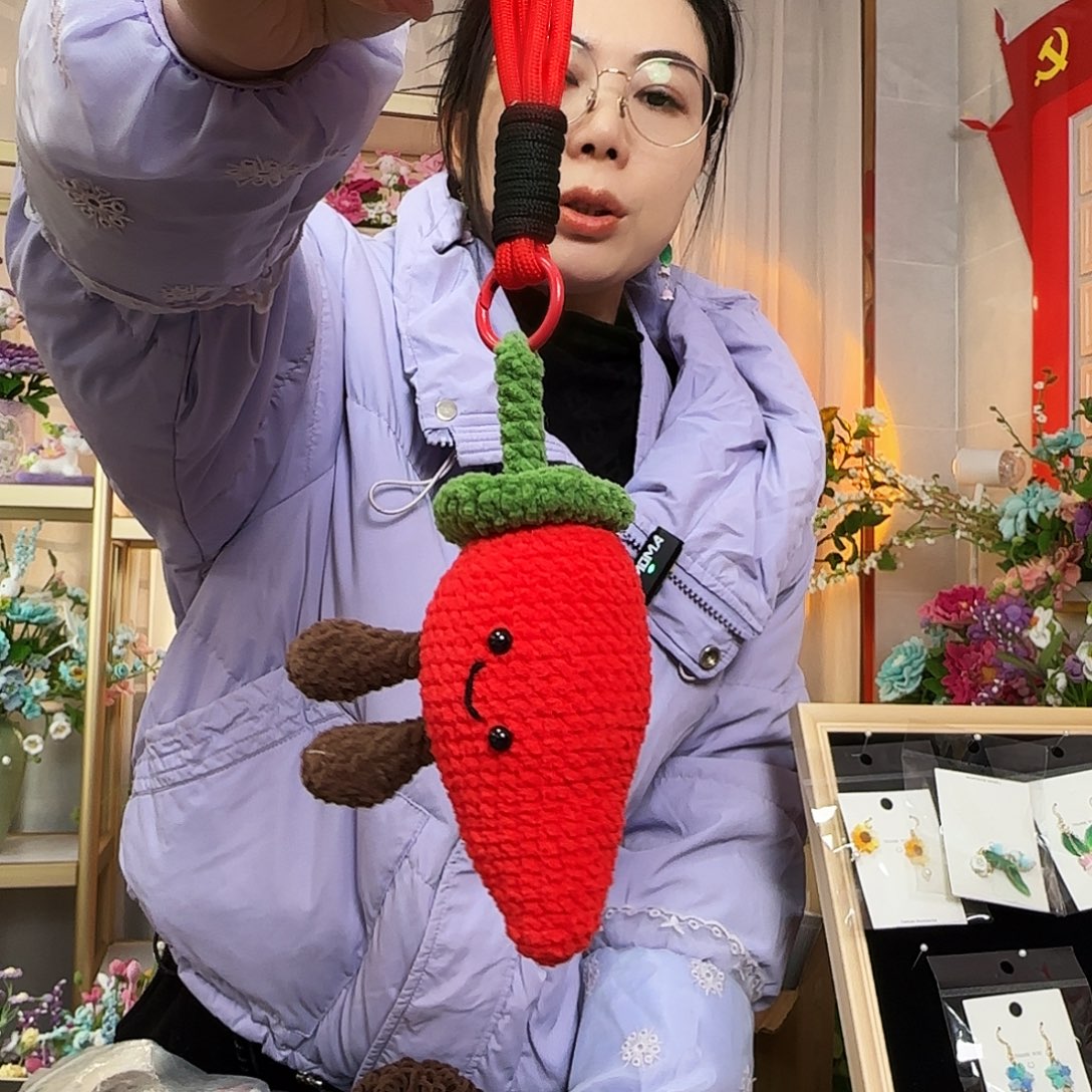纯手工钩织钩织挂件