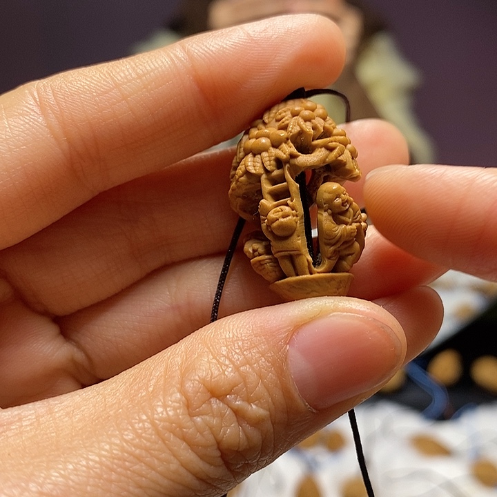 橄榄核吊坠橄榄核