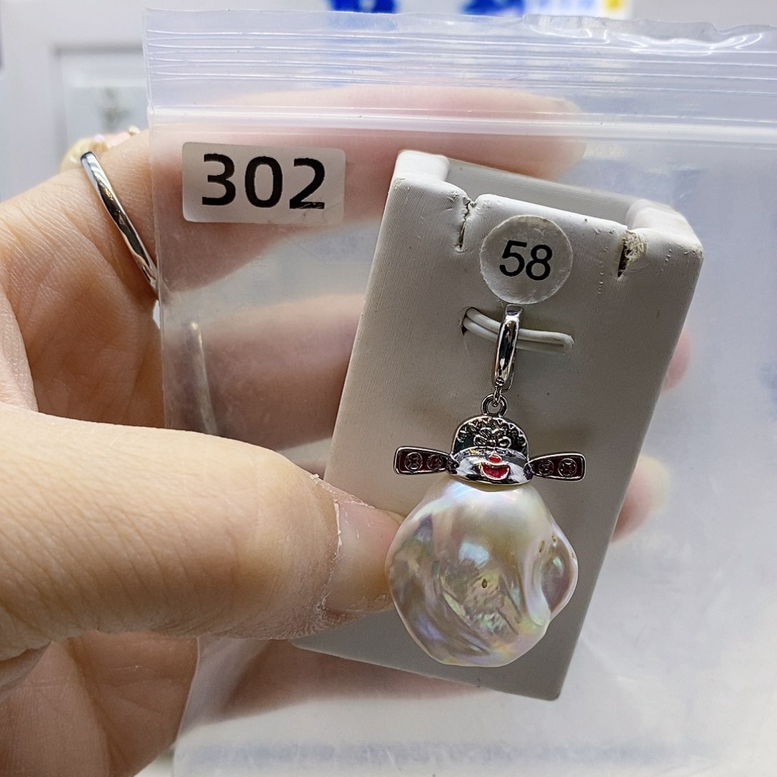 颈饰合金淡水珍珠