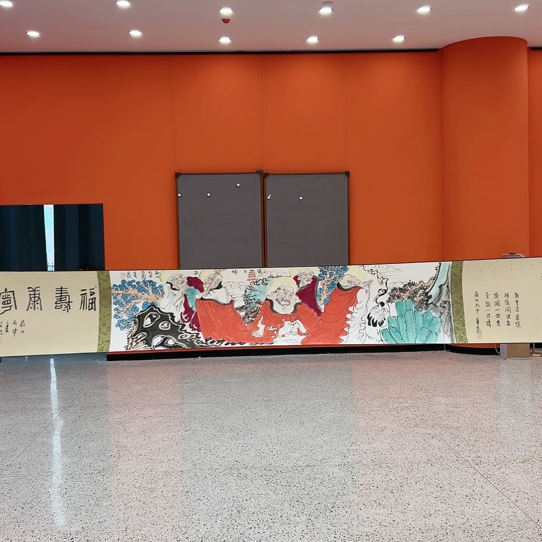 国画栾长征展览原作