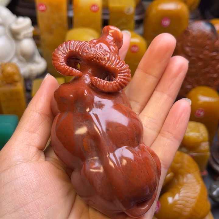 寿山石印石东*题材：工艺品