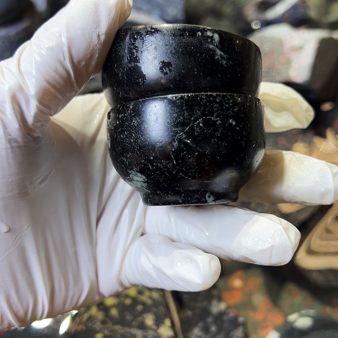 梅花玉鱼缸石茶周边微瑕不退不换