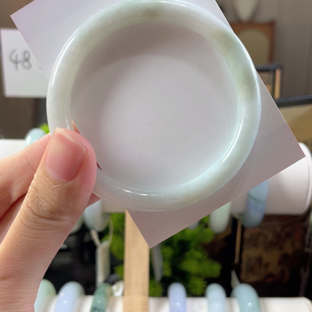 翡翠未镶嵌手镯缅甸翡翠6