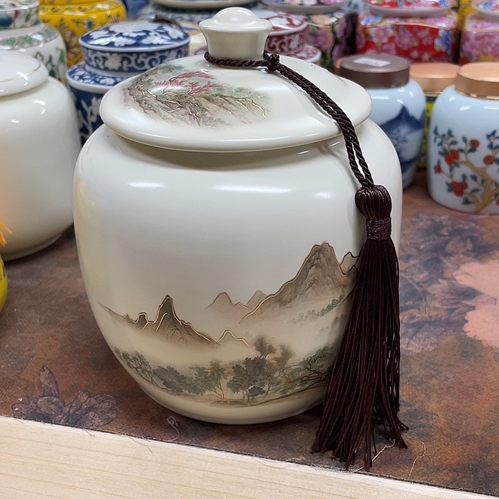 陶瓷罐密封罐茶叶罐