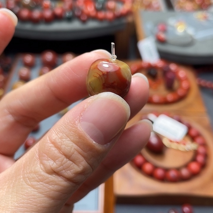 未镶嵌单珠15多样性发1南红玛瑙