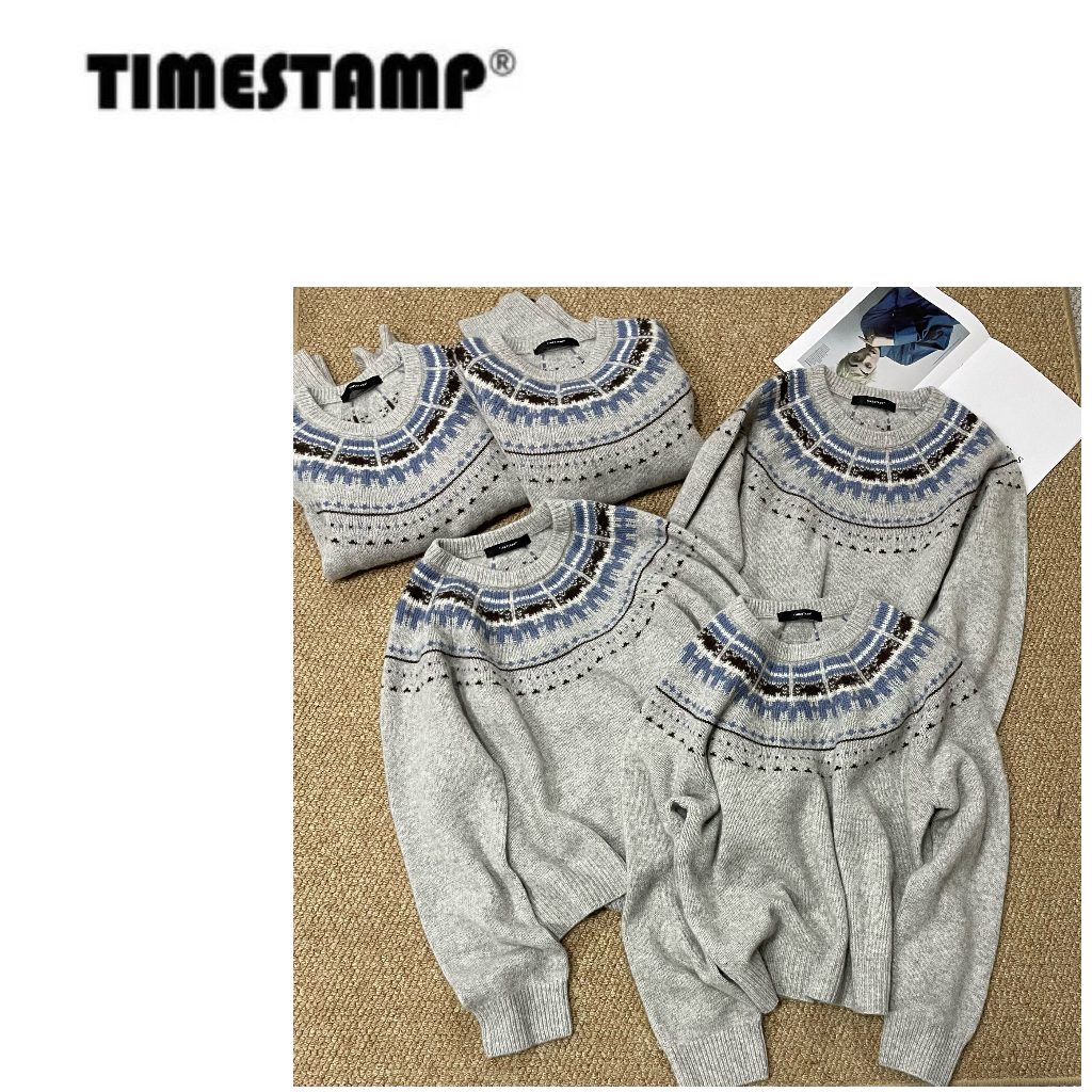 【TIMESTAMP】2025/6529659新款时尚洋气设计感毛衣