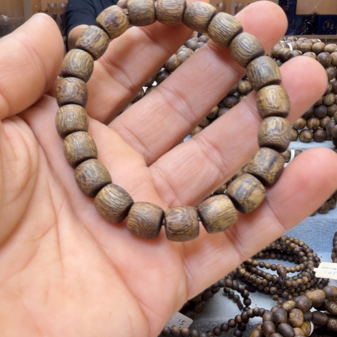 沉香手串鼓珠 9 单圈手串 8
