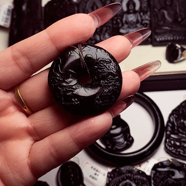 天然缅料A货挂件1305