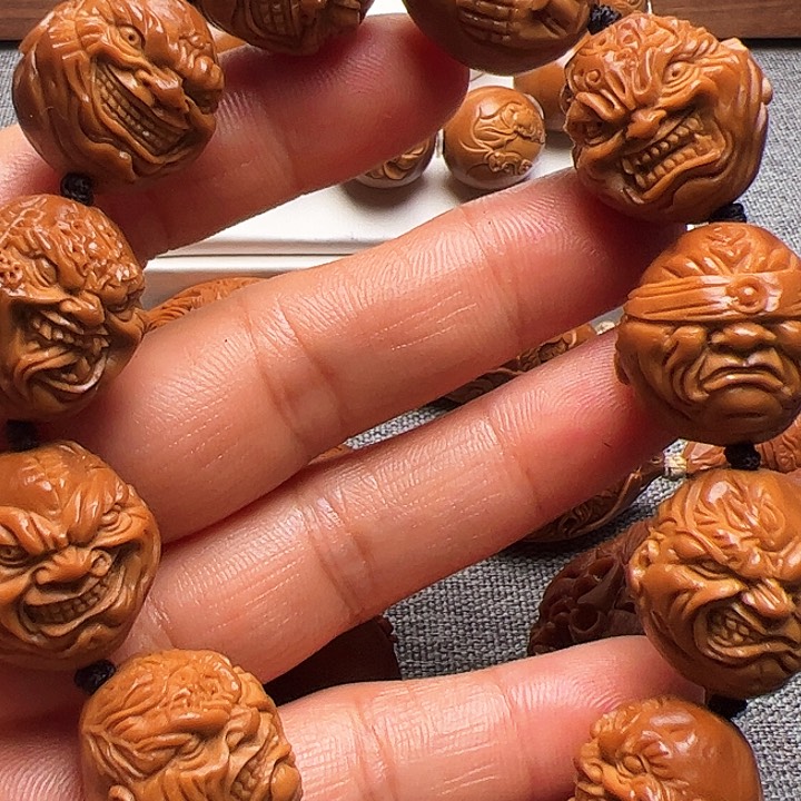 橄榄核手串/手链蒙面恶僧