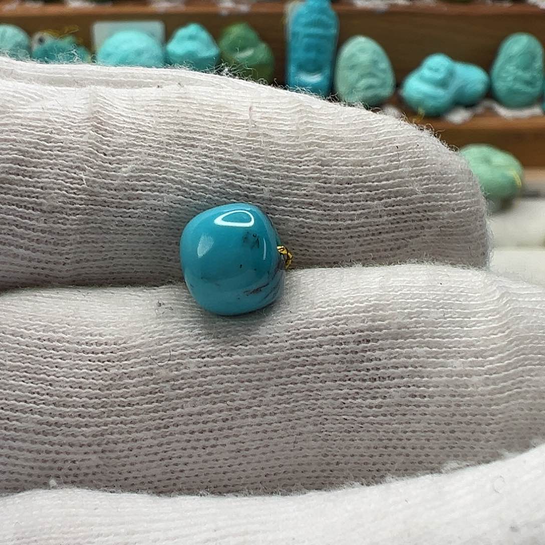 绿松石老型珠 未镶嵌