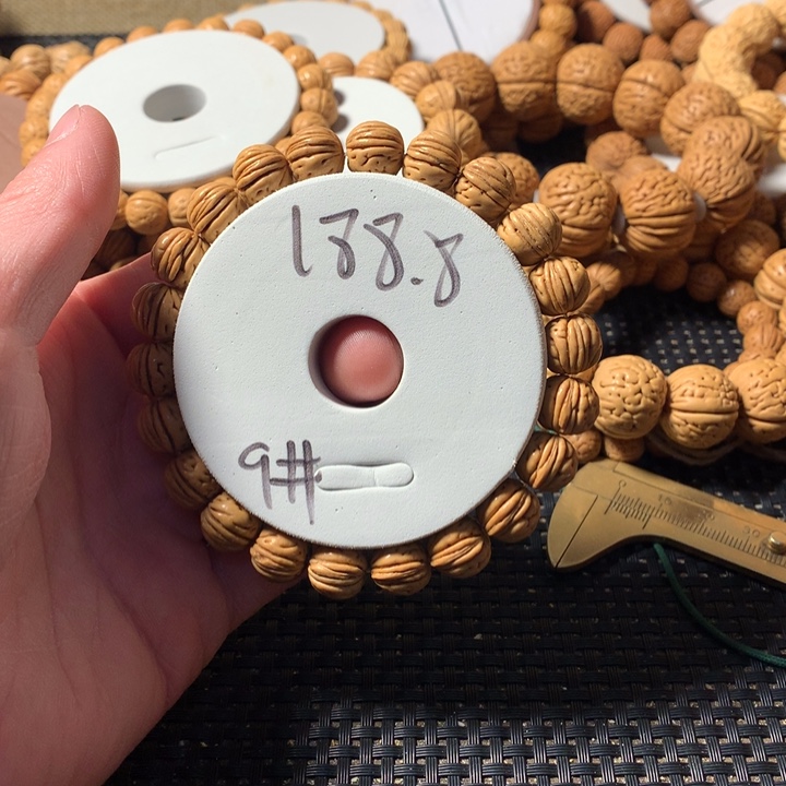 沉****手串桃核9号链接，