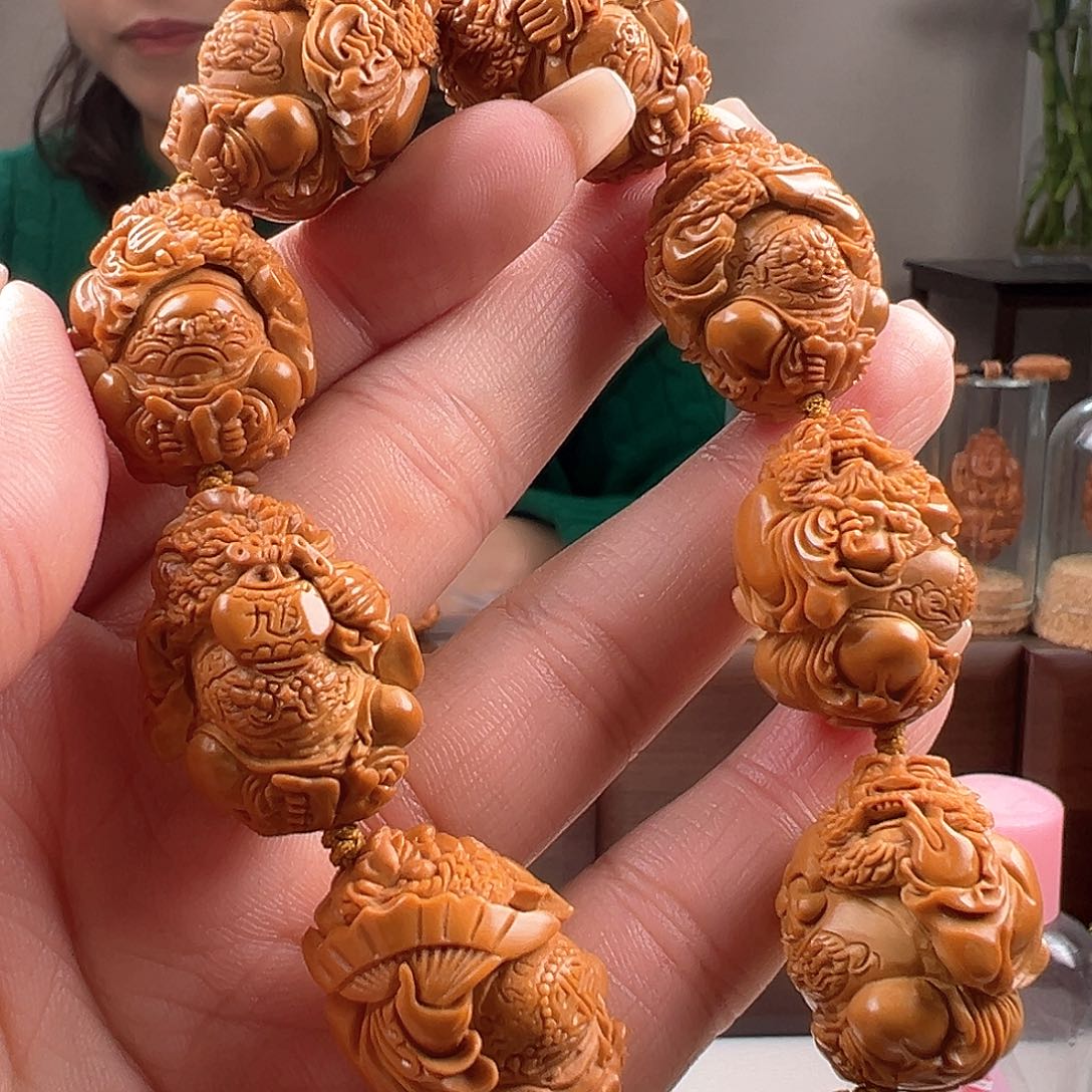 橄榄核手串/手链橄榄核雕橄榄核