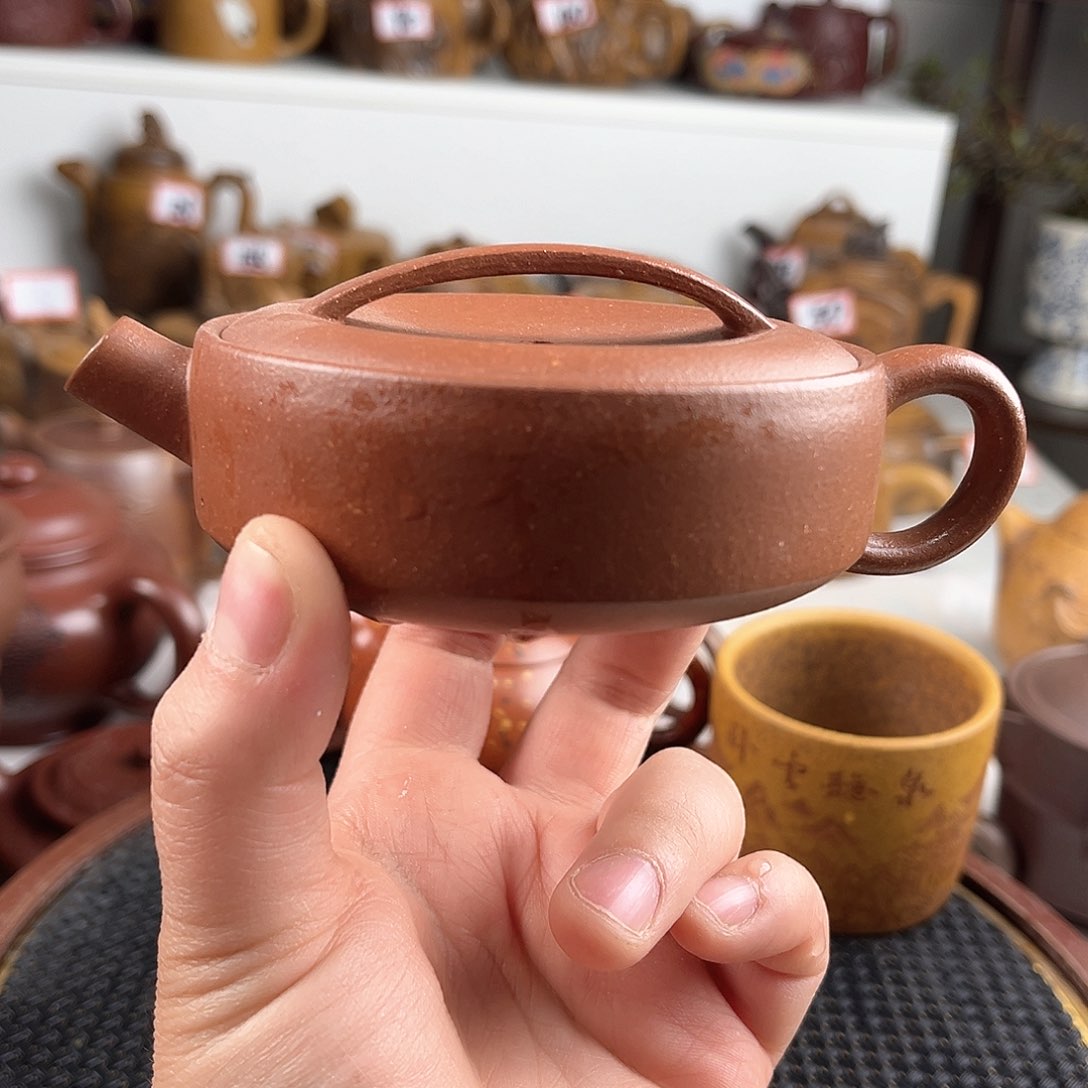 紫泥茶壶宜兴紫砂