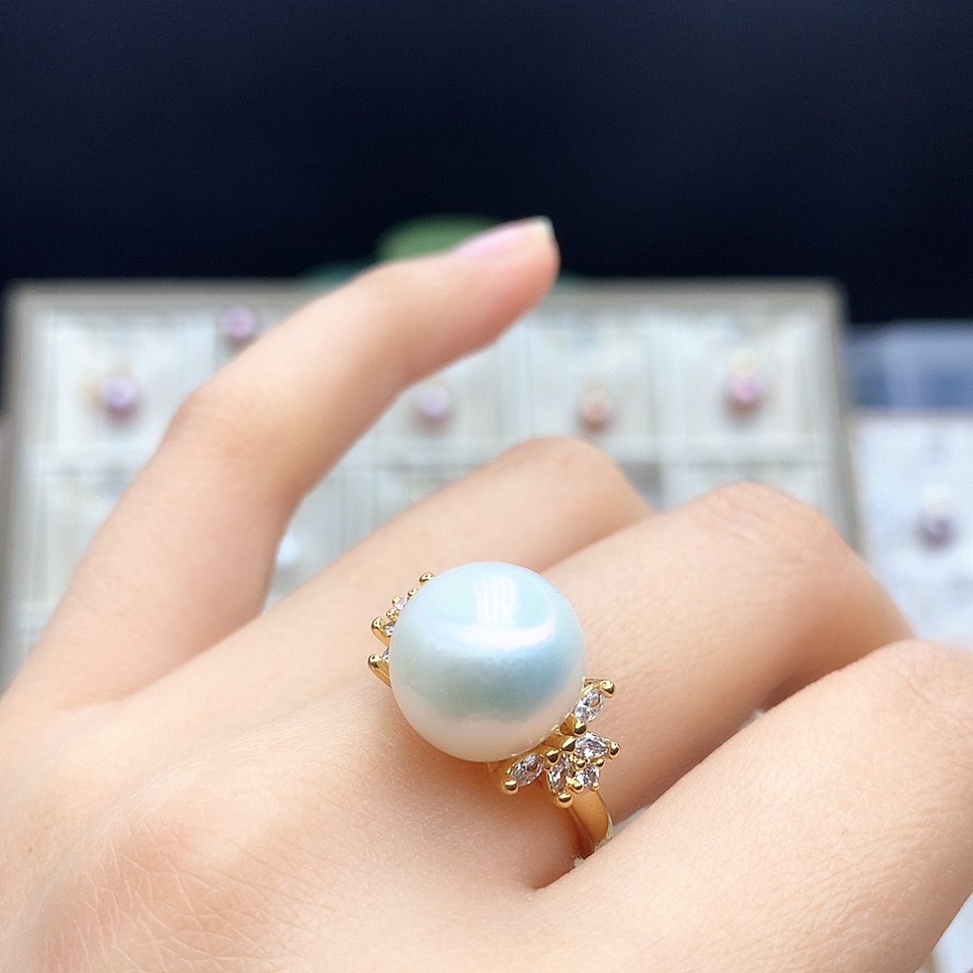 淡水珍珠合金颈饰