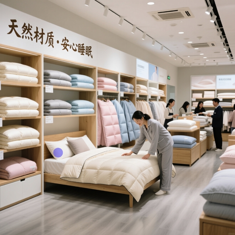 江苏被芯源头工厂 实体店品质专供 子母被 冬被 看直播间展示下单