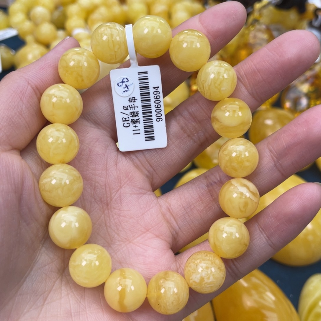 琥珀裸石未镶嵌琥珀蜜蜡w 48