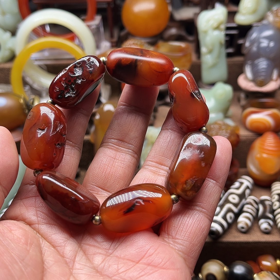 玛瑙/玉髓未镶嵌车挂