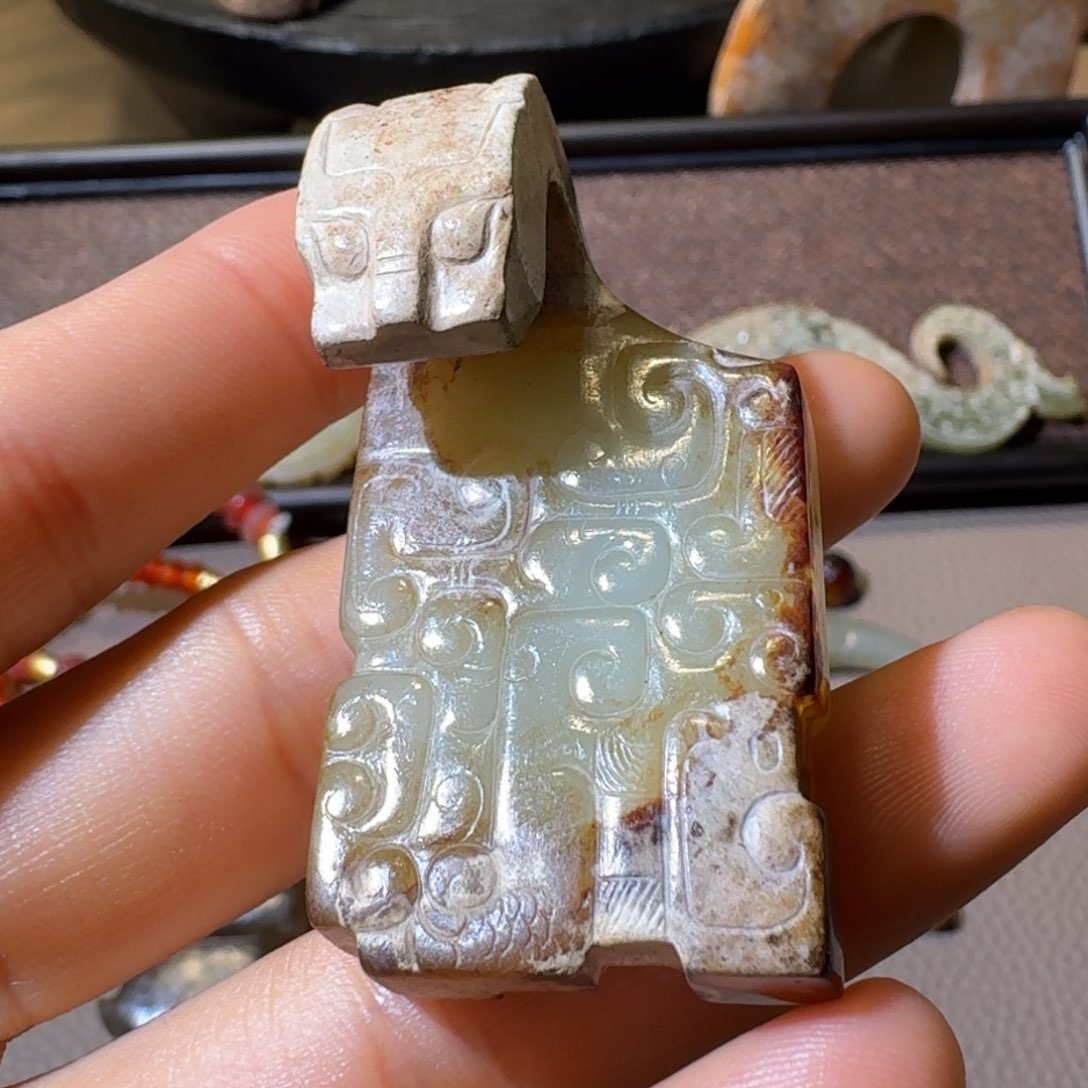 和田玉挂件未镶嵌小*爷