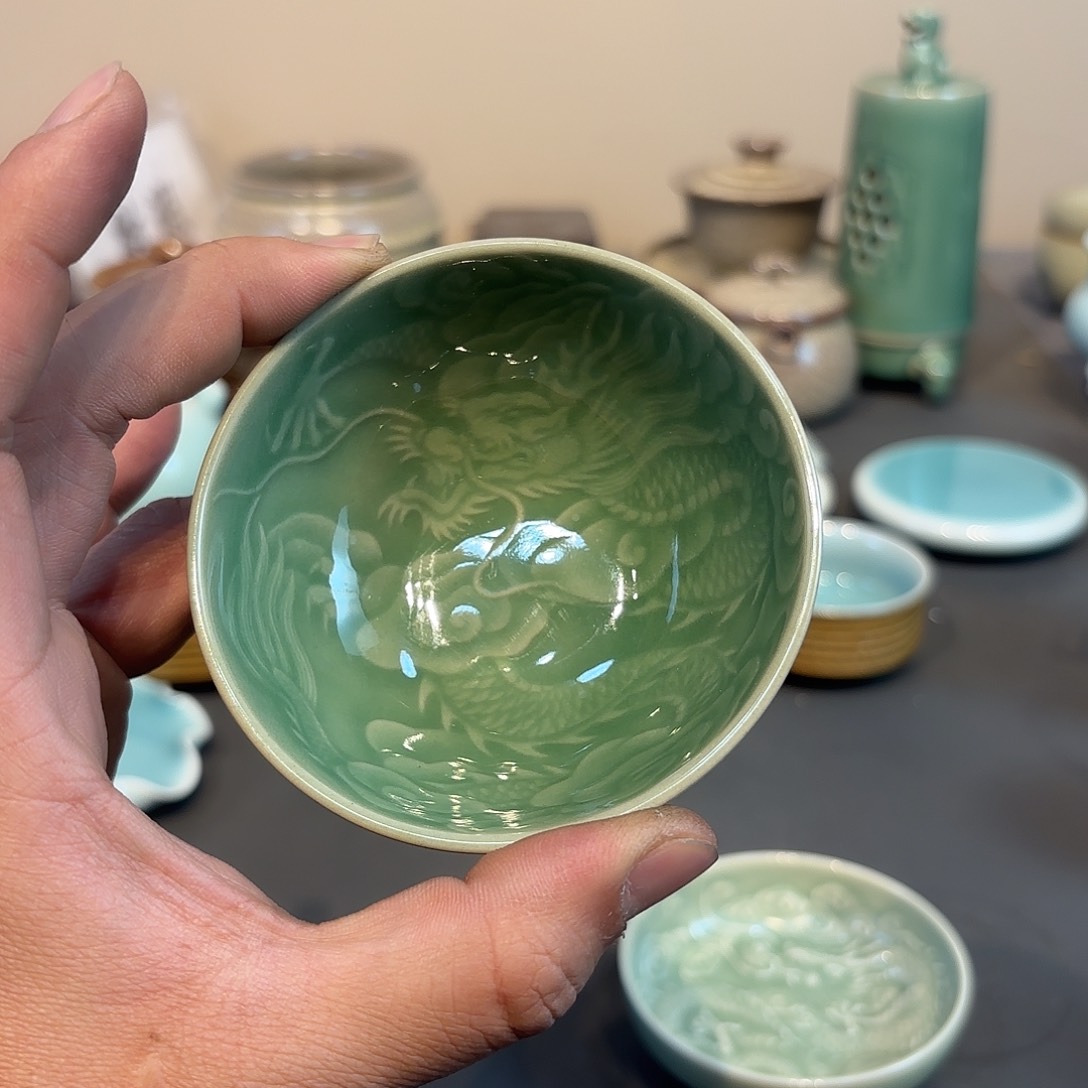 瓷片龙泉青瓷福利青瓷