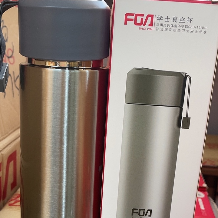 玻璃茶隔款富光保温杯提绳