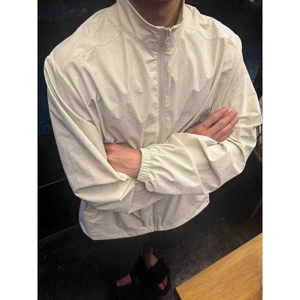 JK298夹克lulu同款锦氨速干冰感外套美式休闲运动户外防晒衣潮