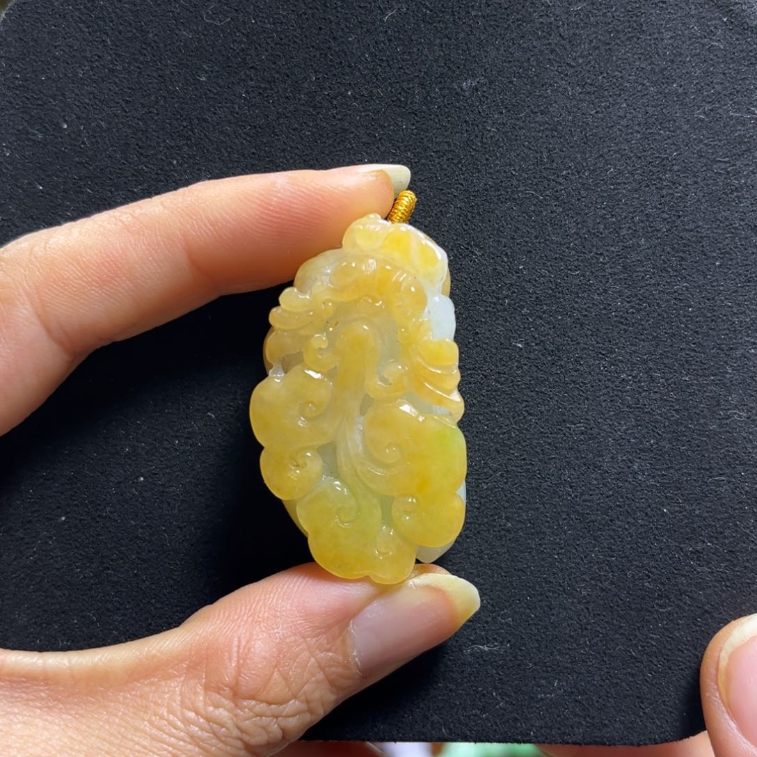 翡翠未镶嵌颈饰天然翡翠