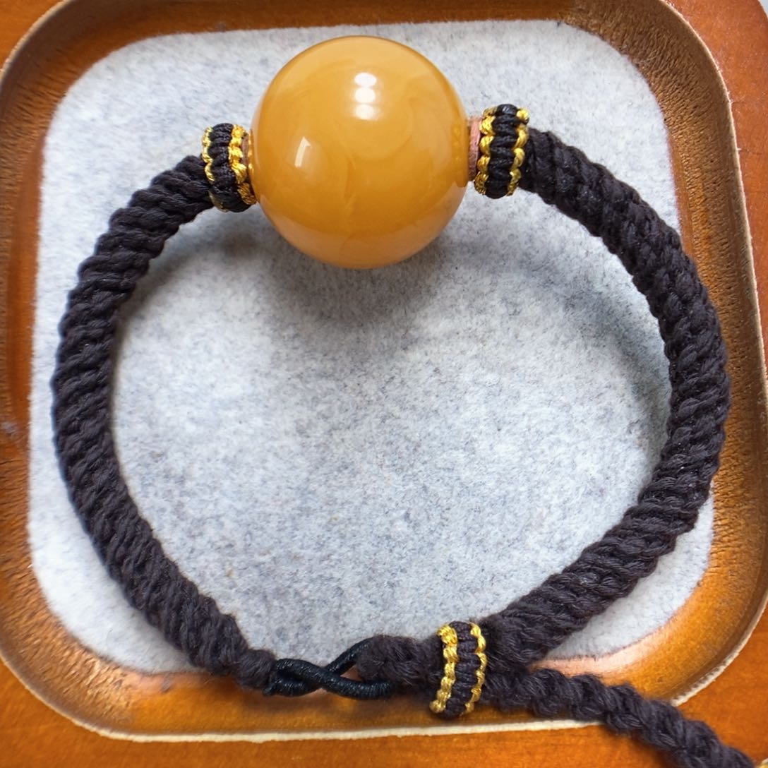 蜜蜡手绳未镶嵌蜜蜡