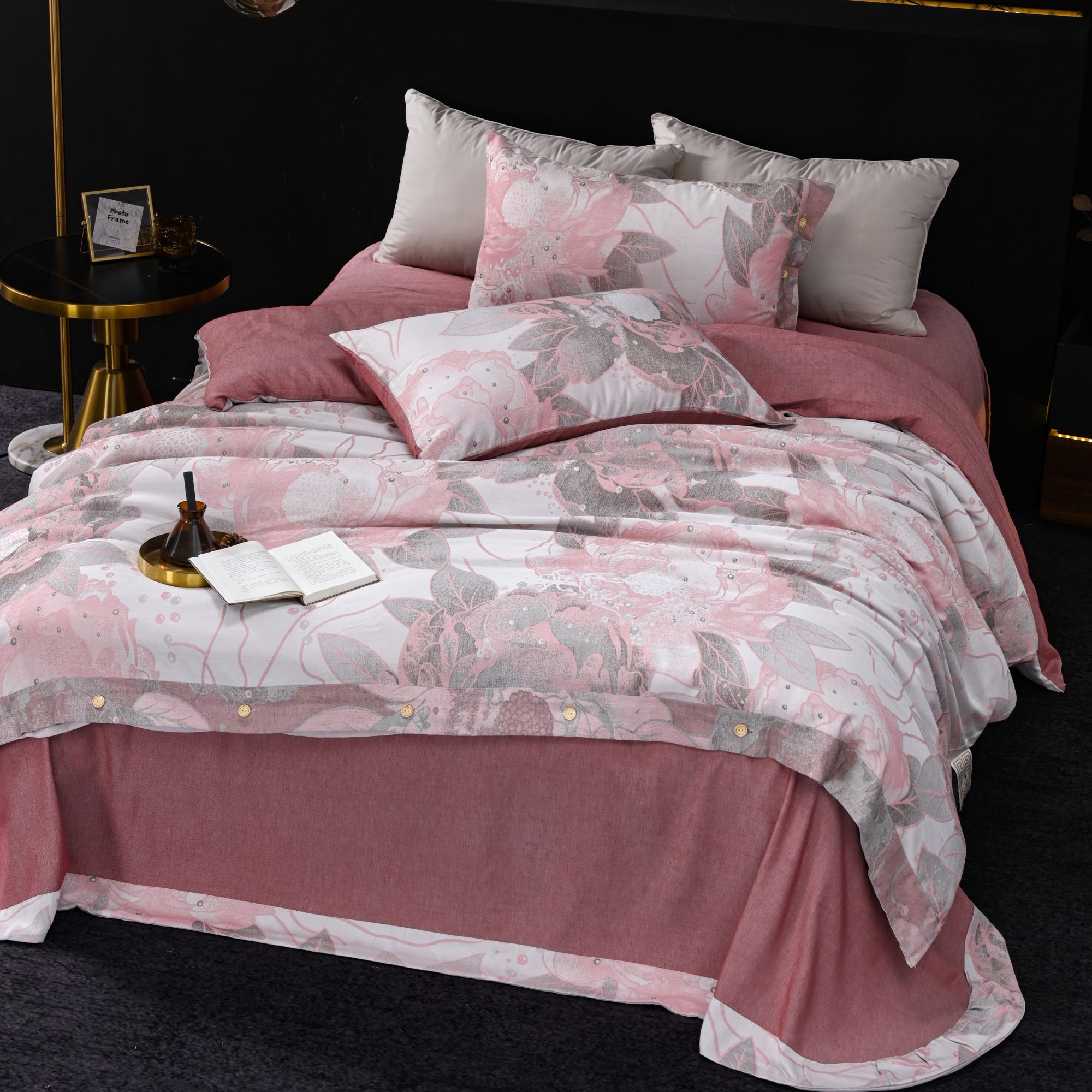 【东方意境】高精密纯棉提花三件套