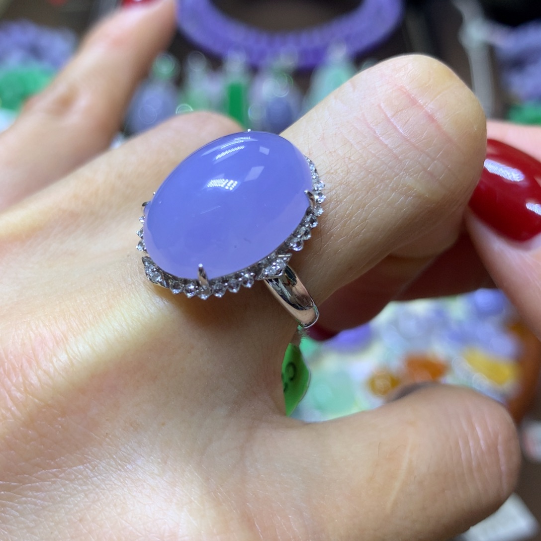 【闪购商品】翡翠颈饰18K金镶嵌 翡翠