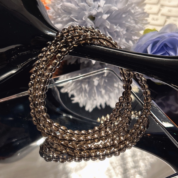 A855 卡4黑水三圈项链手串[多样性发一]