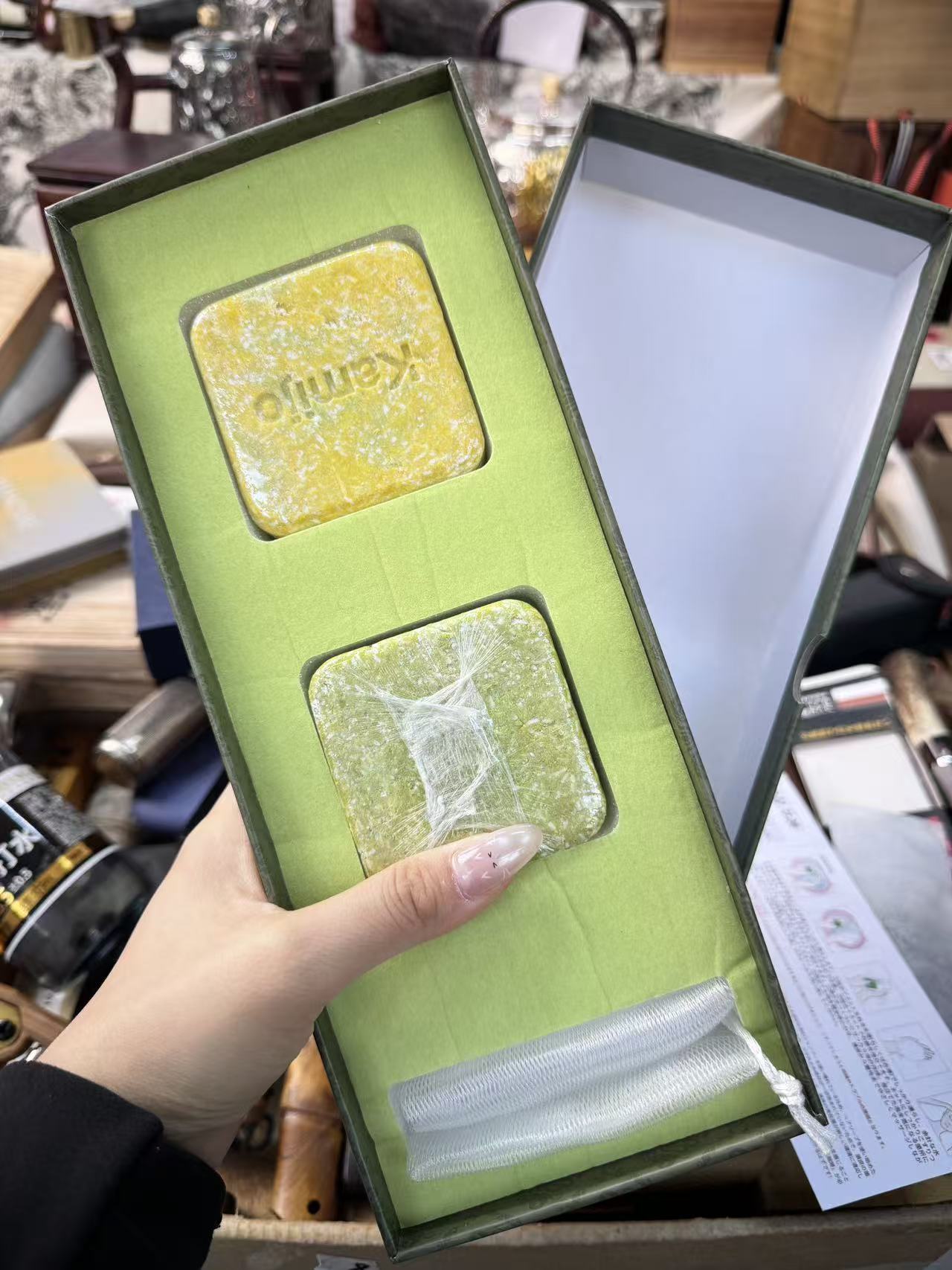 A古法草本养发护发控油洗发皂手工洗头皂017