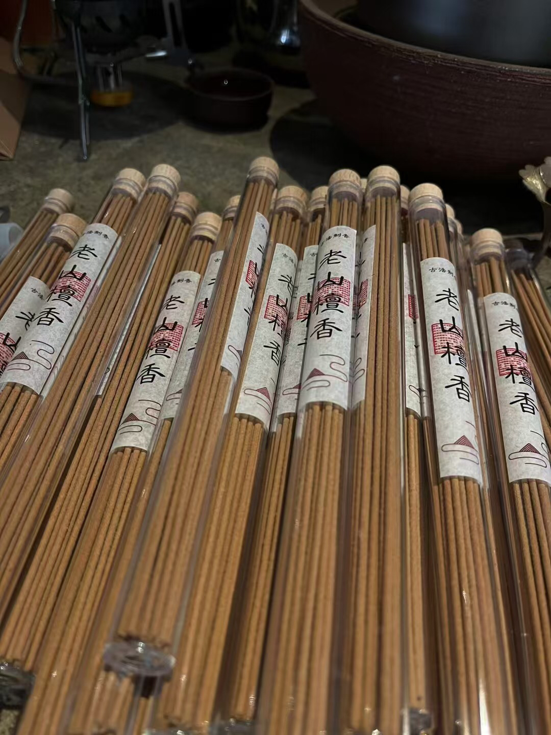 老山檀香，线香3个月量