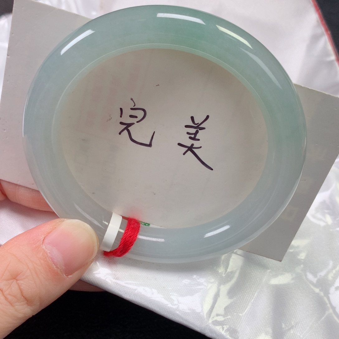 未镶嵌手镯翡翠缅甸天然翡翠手镯5455
