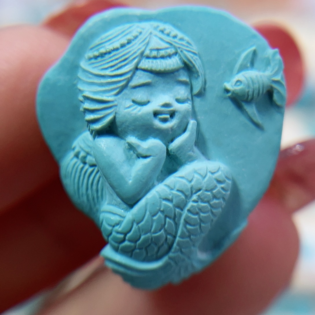 绿松石珠宝奇石未镶嵌