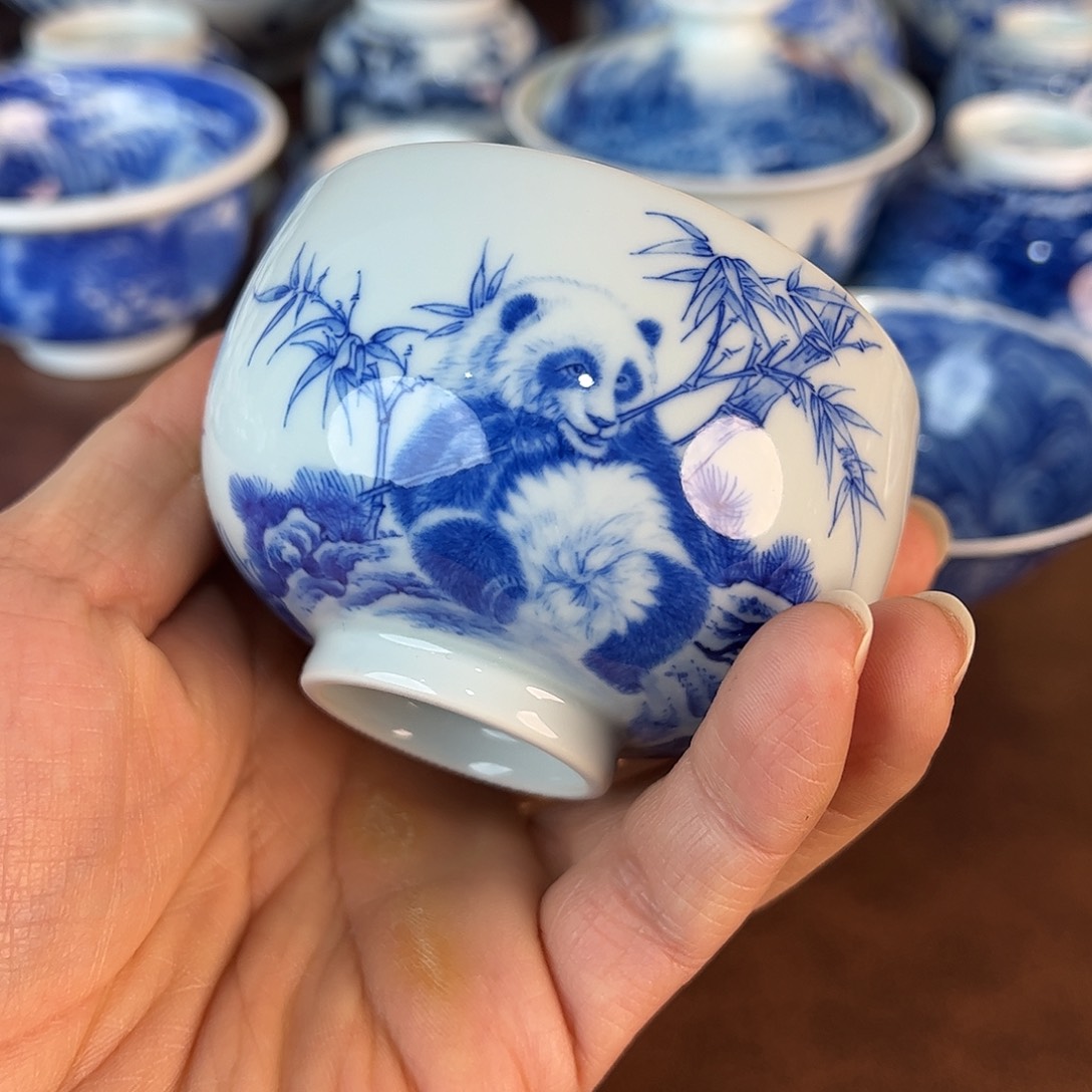 杯m***e景德镇全手工手绘陶瓷