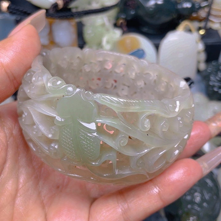 和田玉挂件未镶嵌