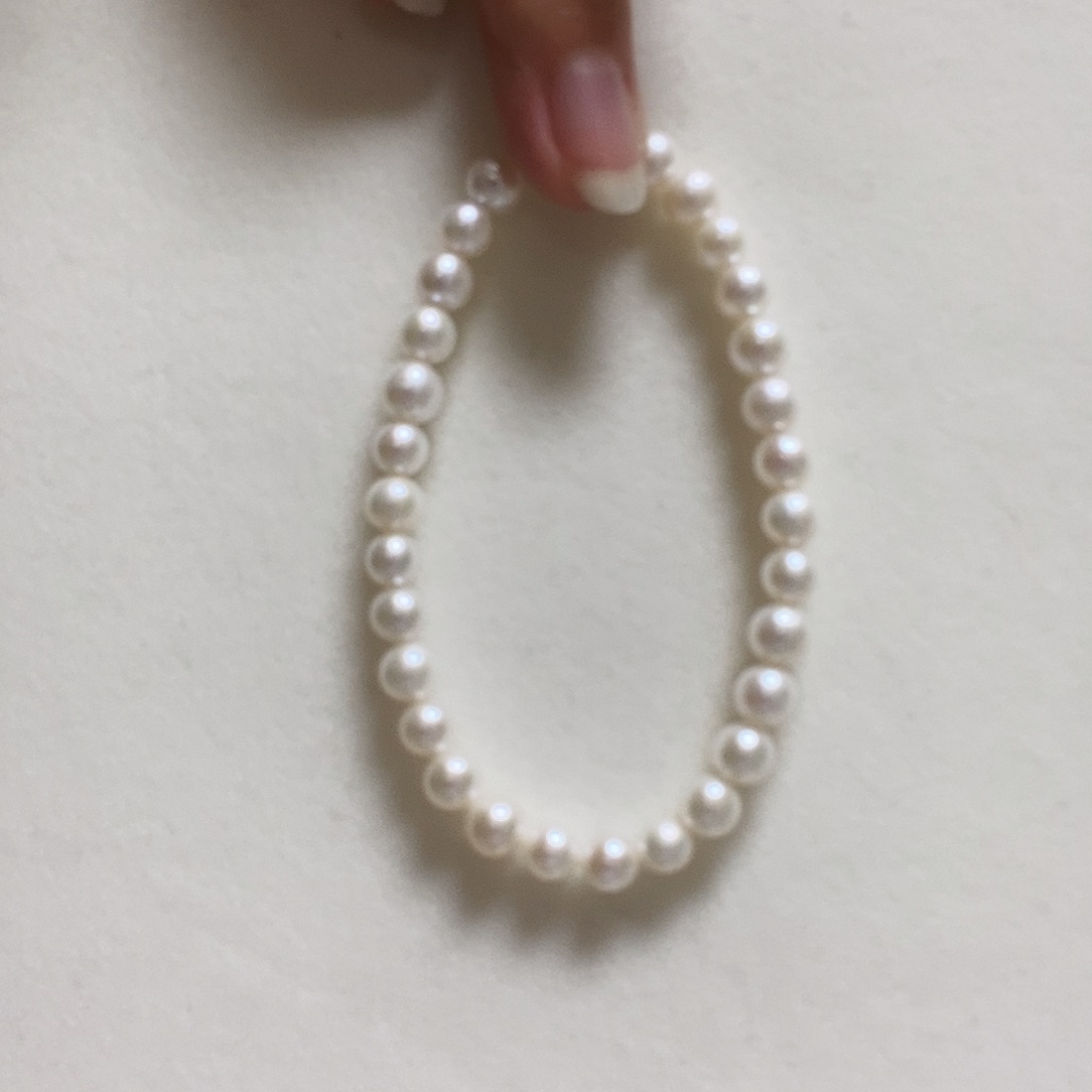 淡水珍珠手串未镶嵌陆*简单