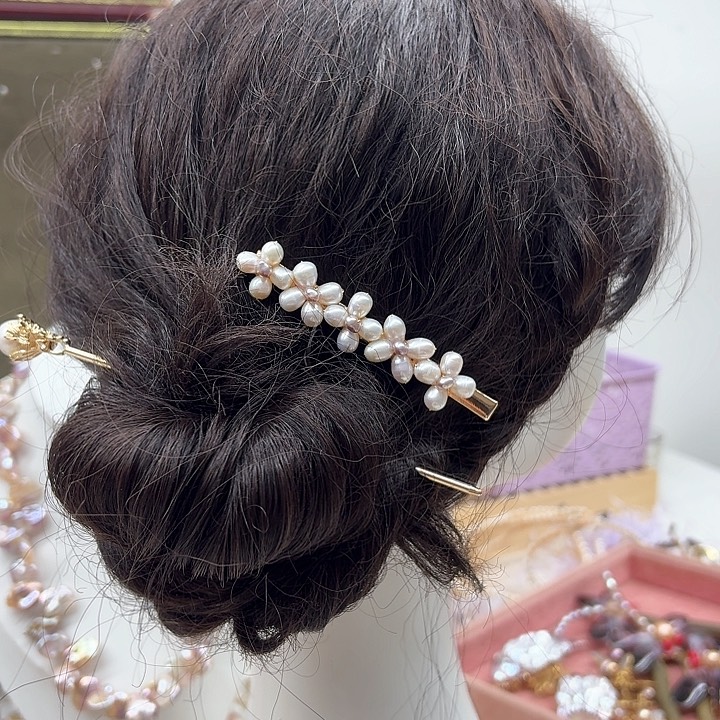 淡水珍珠珍珠银S925镶嵌